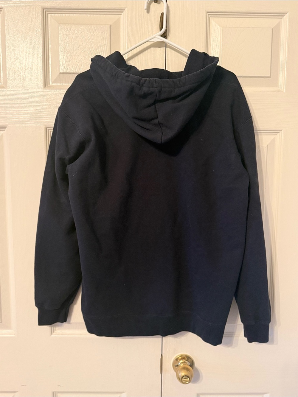 Water Polo MOM Navy Zip-Up Hoodie with Yellow Ball Graphic - Picture 3 of 3